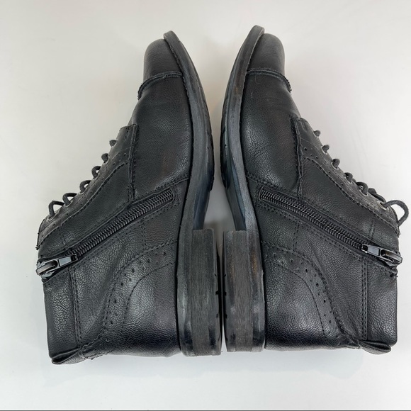 Fergalicious Jerry Black Lace Up Boot Low Shaft 6 - Picture 12 of 17